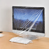 20-Pack ClearGuard Espesado PVC Microondas Cubre, Universal Transparente a Prueba de Polvo Película Protectora para Electrodomésticos, Utensilios de Cocina y Bandejas para Hornear