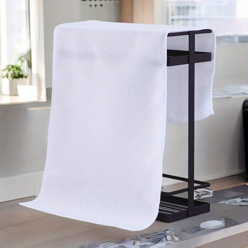 Un juego de 6 toallas extra grandes, ultra suaves, de secado rápido y duraderas, ideales para diversos usos en el baño y viajes