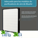 Filtros de repuesto para purificador de aire compatibles con la serie Blueair 200/300 - Material plástico de primera calidad, ajuste exacto para los modelos Classic 200/201/203/205/210/215/250/270/280i/303 - Mantiene un ambiente fresco en el hogar
