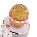 Micrófono Karaoke Bluetooth Parlantes Integrados para IOS y Android RF 858