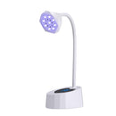 Linterna portátil recargable para uñas con sensor automático, 3 temporizadores disponibles, ideal para secado de gel y cura de esmalte, perfecta para manicura DIY en casa o salones
