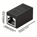 Adaptador Ethernet Inteligente RJ45 - Conector Pasante para Computadoras y Accesorios, No Requiere Batería