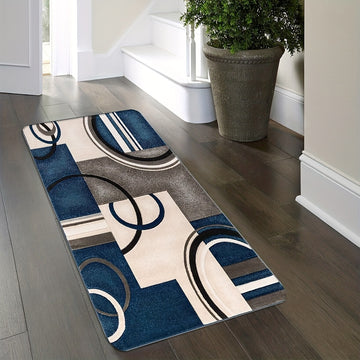Alfombra absorbente antideslizante para entrada de casa, poliéster, disponible en tamaños 39.88x59.69 cm, 49.78x79.76 cm, 44.7x119.38 cm