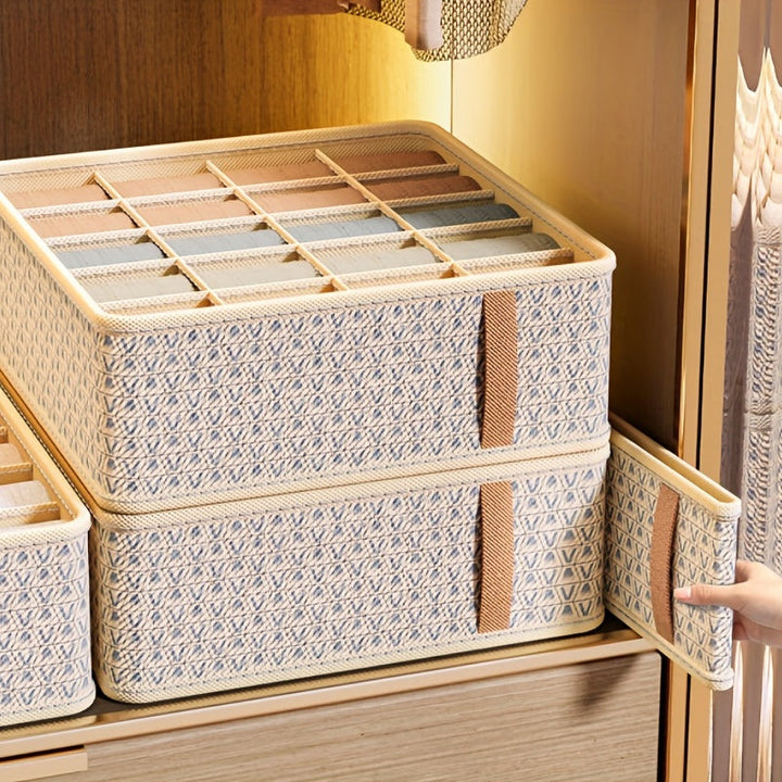 Caja De Almacenamiento De Ropa De Armario, Cesta De Almacenamiento De Cajón De Ropa Interior, Cubos De Embalaje Duraderos Para El Hogar