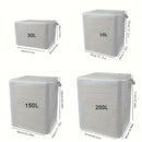 1pc Bolsa de Almacenamiento Plegable Grande con Cremallera - Organizador de Lona Lavable y Duradero para Ropa, Edredones, Calcetines, Mantas, Juguetes - Diseño Ahorrador de Espacio para la Organización del Hogar, Almacenamiento Debajo de la Cama