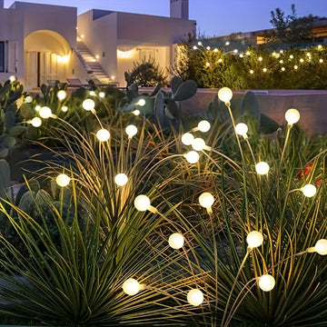 1 pza. Lámpara Solar Firefly: Añade un brillo mágico a tu jardín, fiesta o evento para Navidad, Halloween, Acción de Gracias, Pascua, regalo de Halloween.