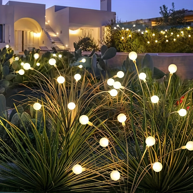 1 pza. Lámpara Solar Firefly: Añade un brillo mágico a tu jardín, fiesta o evento para Navidad, Halloween, Acción de Gracias, Pascua, regalo de Halloween.