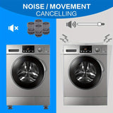 4 Piezas de Dampenadores de Lavadora, Dampenadores Ajustables, Altura Ajustable, Lavadora y Secadora