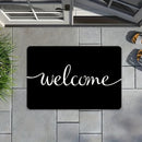 1 pieza de alfombrilla de bienvenida - Antideslizante, resistente al desgaste, fácil de limpiar, alfombrilla rectangular para interiores y exteriores, entrada, patio, áreas de alta circulación, lavable en máquina, alfombrilla de bienvenida para interiore