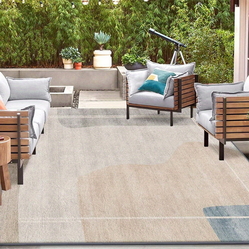 Tapete de terciopelo, 850 gramos por metro cuadrado, tapete moderno lavable con patrones florales vibrantes para balcones, diseño suave y lujoso antideslizante que agrega un toque elegante a la vida, tapete de terciopelo super suave, lavable en máquina,