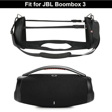 Estuche Protector PU para Boombox 3 sin varillas, Bolsa de Almacenamiento Diagonal EVA God of War con Material PU de Alta Calidad en Ambos Lados, Diseño Resistente y Duradero, Correa Ajustable de Nylon 70cm-138cm, Incluye Correa de Hombro, Solo Funda Pro