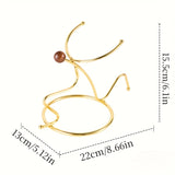 Soporte de vino humanoide creativo, portavinos y joyero en forma única, ideal para decoración de barra en casa