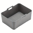 Ninja AF400EU, AF451EU bandeja de silicona para hornear - Superficie antiadherente y fácil de limpiar para freidor de aire, horno, microondas, perfecta para cocinar y hornear, bandeja de silicona para freidor de aire | bandeja fácil de limpiar | construc