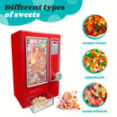 Fabricante automático de palomitas de maíz retro mini para dulces, gominolas, frijoles de gelatina y snacks. No requiere baterías. Accesorio ideal para la cocina y regalo perfecto para jóvenes.