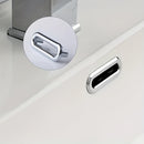 Juego de 4 tapones para desagüe de lavabo, cubreorificios de plástico para baño y cocina, con filtro, reemplazables, sin necesidad de electricidad