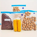 Fundas Sous Vide, 4 Piezas Reutilizables para Sellador al Vacío con 4 Cierres, Bolsas de Almacenamiento de Alimentos al Vacío, Fundas para Selladoras