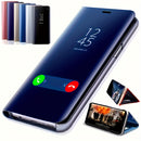 Estuche de Espejo Inteligente Compatible con for Samsung for Galaxy S25, S24, S23, S22 Plus/Ultra, Note 20, A73 5G, A56, A55, A54 5G, A36, A35, A15 - Ideal para Regalos de Cumpleaños, Halloween, Día del Padre y Día de la Madre