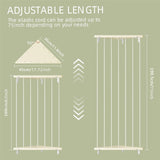 Estantería triangular para almacenar peluches, estante colgante de madera con patrones de luna y estrellas para guarderías, organizador de juguetes de peluche, hamaca regalo