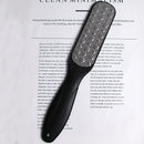 Limpiador de Pies Doble Cara - Piedra Exfoliante Ergonómica de Plástico ABS con Grano Groso y Fino para Pies Suaves, 4 Colores (, Rosa, Azul Claro, Turquesa) - No Necesita Electricidad