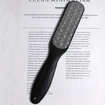 Limpiador de Pies Doble Cara - Piedra Exfoliante Ergonómica de Plástico ABS con Grano Groso y Fino para Pies Suaves, 4 Colores (, Rosa, Azul Claro, Turquesa) - No Necesita Electricidad