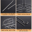 Freidora de Aire con Parrilla y 24/12 Brochetas - Parrilla Giratoria Multi-Aguja Resistente, Calentamiento Rápido a 360° para Cocina Uniforme - Compatible con Freidoras Domésticas - Ideal para BBQ en Interiores/Exteriores, Fiestas, Camping, Navidad, Hall