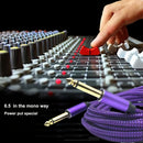 Cable de audio de 6.35 mm macho a macho con reducción de ruido, para consola de mezclas, amplificador de potencia y conexión de guitarra Mubesi, Eid Al-Adha Mubarak