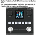 ANNBLACK BOX Procesador de Pedales para Guitarra y Bajo - 80 Preestablecidos + 6 Módulos Personalizables, Grabación Inalámbrica/OTG, Tiempo de Ejecución de 10H, 20 IR Cab SIM, Alimentado por USB/Batería, Equipo de Estudio de Grabación, Unidad de Efectos