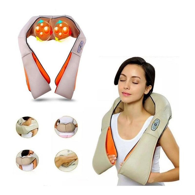 Masajeador Corporal Cervical Cuello Espalda Brazos Electrico