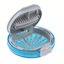 1 filtro de malla azul resistente ABS de repuesto para lavadora NEA61973201 WT-H750, accesorio esencial para lavandería, atrapa impurezas, fácil de instalar
