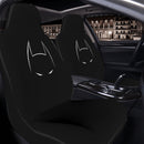 2 Piezas de Fundas para Asientos Warner Bros. Batman | Accesorios Divertidos y Cartoon | Protectores Universales para Asientos Delanteros en Sedanes, Pickups y SUVs | Armadura Elástica Duradera