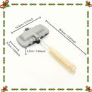 Fabricante de Sándwiches Doble Cara Antiadherente - Desmontable, Apto para Huevos y Gozneos del Desayuno, Utensilio de Cocina de Aleación de Aluminio