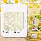 1pc Bolsa de almacenamiento de gran capacidad para ropa y edredones - Ultra gruesa, duradera no tejida organizador con patrón floral, ideal para mudanzas y embalaje, organizador de almacenamiento de ropa