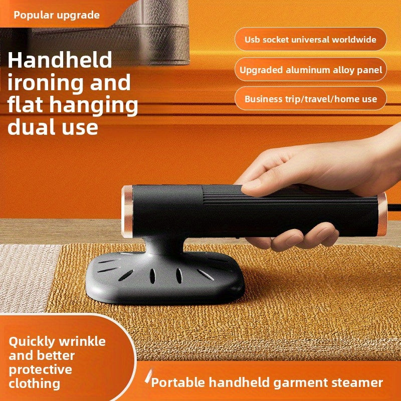 1pc Plancha USB mini colgante, máquina de planchar compacta y portátil, ideal para hogar, viajes al aire libre y residencias estudiantiles
