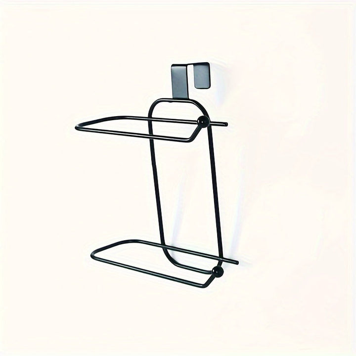 1 Pieza, Soporte Para Papel Higiénico, Estante De Almacenamiento De Rollos De Papel De Baño, Diseño De Gancho Para Soporte De Tejidos, Estante De Almacenamiento De Tejidos Ahorrador De Espacio, Accesorios De Baño