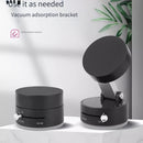 Soporte magnético ajustable para teléfono en el auto con ventosa fuerte, diseño redondo, ajuste de altura fácil para conducción segura, compatible con la mayoría de autos, uso todo el año, ideal para Año Nuevo