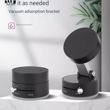 Soporte magnético ajustable para teléfono en el auto con ventosa fuerte, diseño redondo, ajuste de altura fácil para conducción segura, compatible con la mayoría de autos, uso todo el año, ideal para Año Nuevo