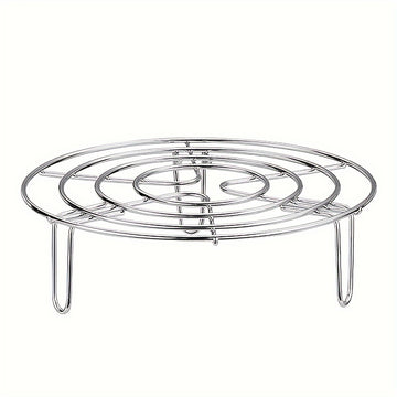 Rejilla Versátil de Acero Inoxidable para Freidora de Aire - Perfecta para Cocinar Crispy, Hornear y Asar | Diseño Fácil de Limpiar y Ahorra Espacio