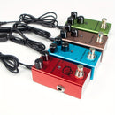 Pedal de efectos para guitarra CHENPINGFENG mini, distorsión clásica, delay analógico y digital, alimentación de 9V DC, cuerpo de aluminio, sin necesidad de baterías, para guitarra eléctrica