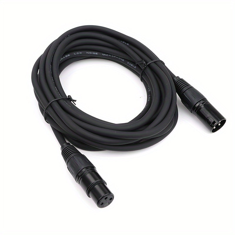 Cable de Audio XLR i-zclive, Cable XLR, Cable de Audio XLR Macho a Hembra para Micrófono, Cable de Micrófono XLR para Cable de Audio KTV, Cable de Micrófono XLR de 3 Pines, Cable de Altavoz XLR Balanceado Adecuado para Micrófonos, Preamplificadores, Sist