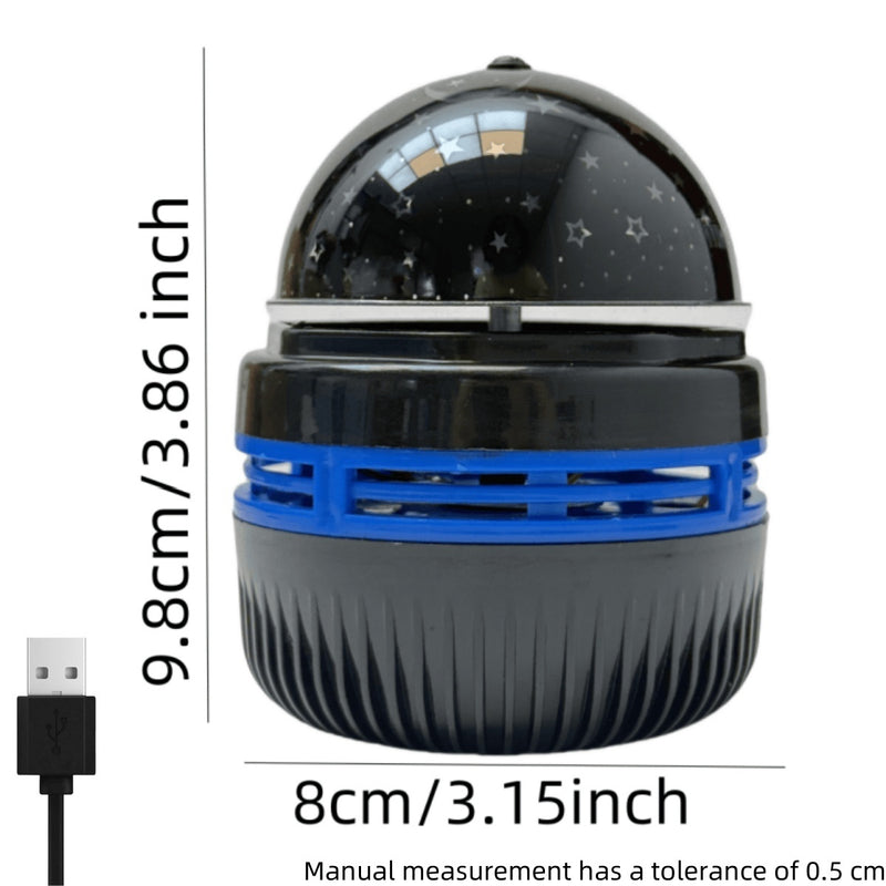 Proyector de estrellas, para proyector de galaxia, luz nocturna, habitación de juegos, cine en casa, techo, decoración de habitaciones, regalo de Navidad, camping, decoración de bodas, Halloween, Navidad, sin control remoto, sin batería, regalo perfecto