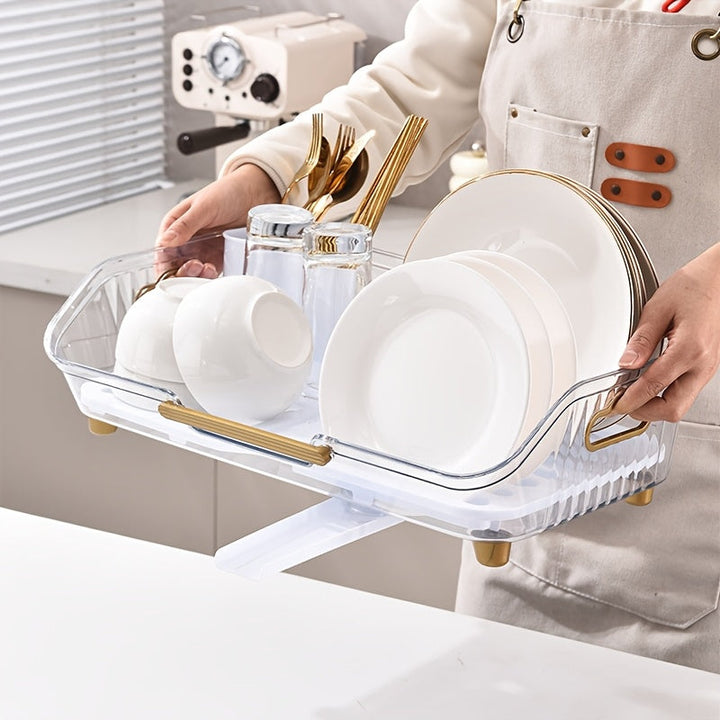 Soporte para Platos, Soporte para Escudillas con Escurridor