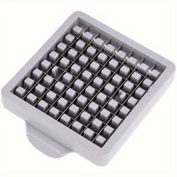 Rebanador Manual de Acero Inoxidable para Papas - Cortadora Multifuncional de Patatas Fritas, Pepinos y Zanahorias con Rejilla Ajustable, Mango Ergonómico para Uso en Cocina, Diseño Resistente, Herramienta Duradera y Fácil de Usar, Ideal para Preparación