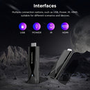 WUDUNG TX8 Smart TV Box Android 10.0, Dongle sin varillas Allwinner H313 2.4G Mini TV Stick 4K, Ideal para Regalos de Hogar y Oficina
