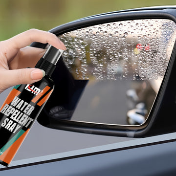 100ml Spray repelente al agua hidrofóbico - Recubrimiento antilluvia para parabrisas, espejos y cristales de automóviles, kit de pulido protector de larga duración