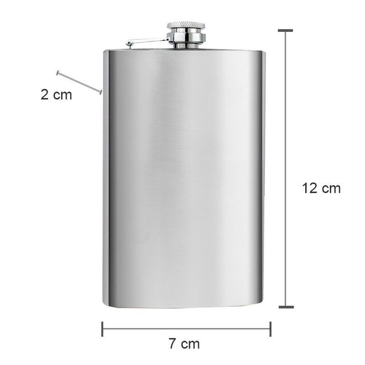 Licorera Whiskera Cantimplora Acero Inoxidable 5 Oz De bolsillo RF 449