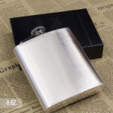 Licorera Whiskera Cantimplora Acero Inoxidable 4 Oz De bolsillo RF 4 OZ
