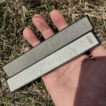 Conjunto de 4 piezas de Cuchillas de Molienda de Piedras de Diamante, Afilador Multiusos para Exteriores, Afilador de Ángulo Fijo Dedicado a la Corrección de Piedras