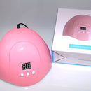 1 lámpara de manicura - lámpara digital de uñas con alimentación USB, diseño hipoalergénico y herramienta de manicura portátil para pedicura, manicura, teñido de uñas - uso en hogar y salón, lámpara de uñas para manicura, equipo de pedicura, elegante gad