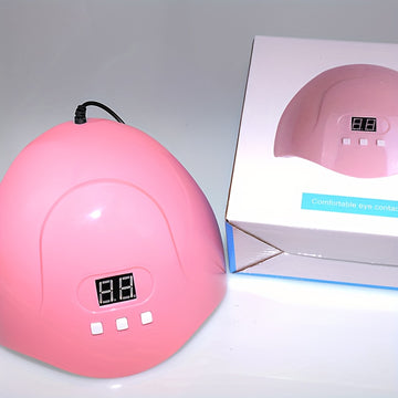 1 lámpara de manicura - lámpara digital de uñas con alimentación USB, diseño hipoalergénico y herramienta de manicura portátil para pedicura, manicura, teñido de uñas - uso en hogar y salón, lámpara de uñas para manicura, equipo de pedicura, elegante gad