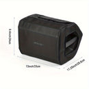 Cubierta Protectora Antipolvo para Altavoz Bose S1 Pro con Malla y Abertura Lateral, Adhesiva de Nylon de Sarga